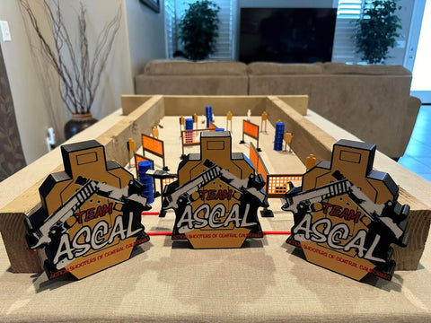 Team Asccal Logo 3D Lightbox