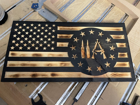 2nd Amendment USA Flag