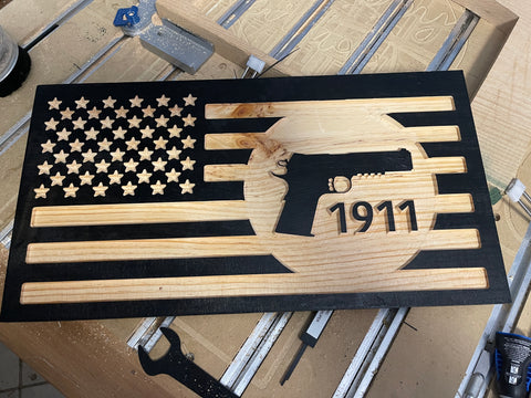 1911 USA Flag