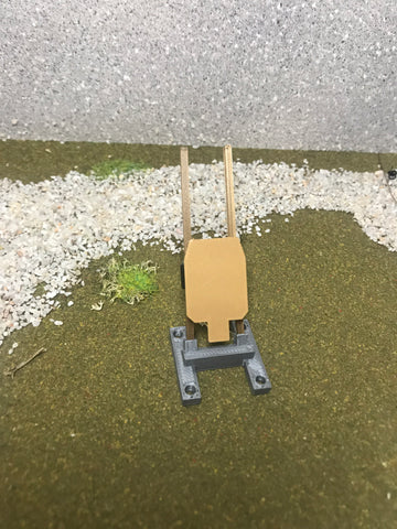 45 degree target stands