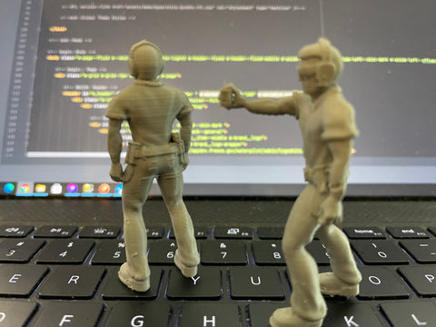 3D Range Officer and Ready Shooter